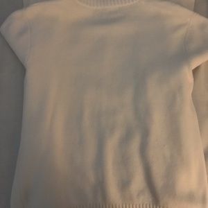 Ralph Lauren Sweater White Zipper